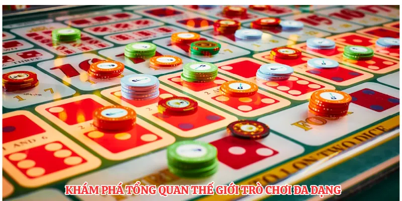 Khám phá tổng quan thế giới trò chơi đa dạng