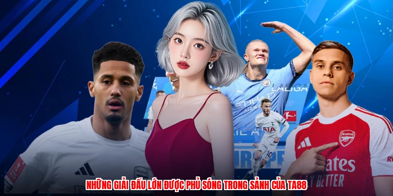 Những giải đấu lớn được phủ sóng trong sảnh của TA88