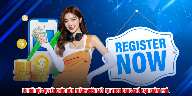 Ưu đãi độc quyền chào đón thành viên mới tại TA88 đang chờ bạn khám phá.